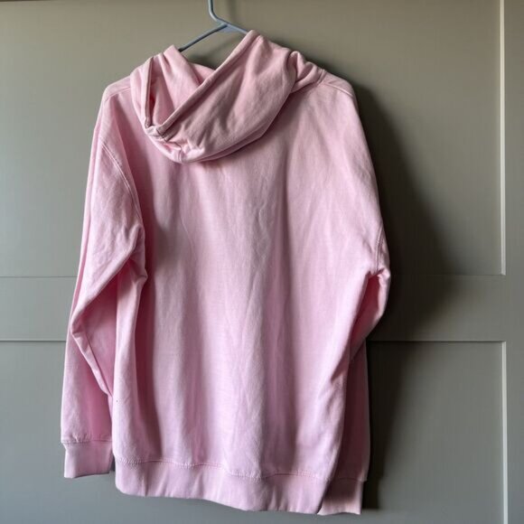 Hello Kitty Hoodie Womens Large Rainbow Graphic Pullover Sweatshirt Sanrio Cat - Picture 6 of 14